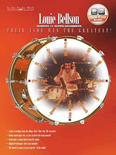 9780769216928: Louie Bellson: Their Time Was the Greatest! (In the Studio With Series)