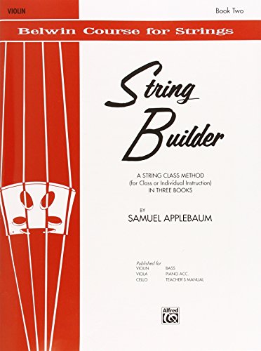 Imagen de archivo de String Builder: Violin, Book 2 (Belwin Course for Strings) a la venta por Kennys Bookshop and Art Galleries Ltd.