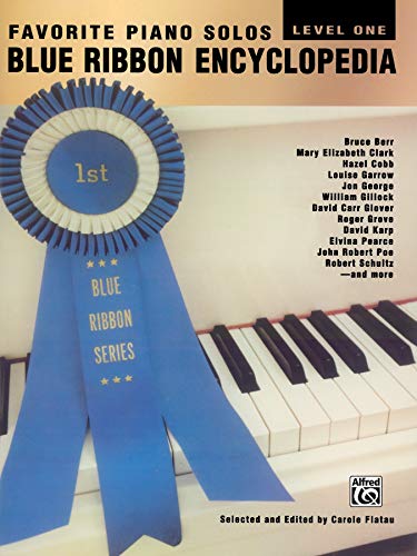 Stock image for Blue Ribbon Encyclopedia Favorite Piano Solos: Level 1 (Blue Ribb for sale by Hawking Books