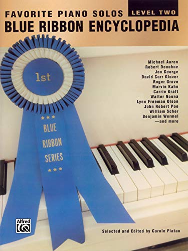 Stock image for Blue Ribbon Encyclopedia Favorite Piano Solos: Level 2 (Blue Ribbon Series) for sale by Jenson Books Inc