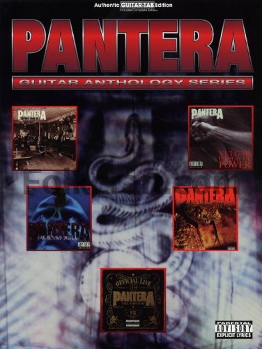 Imagen de archivo de Pantera Guitar Anthology (Guitar Anthology Series) a la venta por Half Price Books Inc.