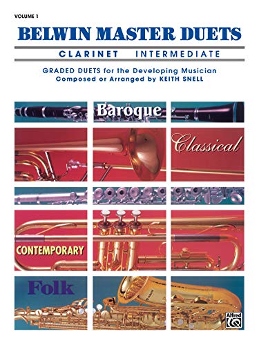 Stock image for Belwin Master Duets: Clarinet Intermediate Vol. 1 for sale by SecondSale