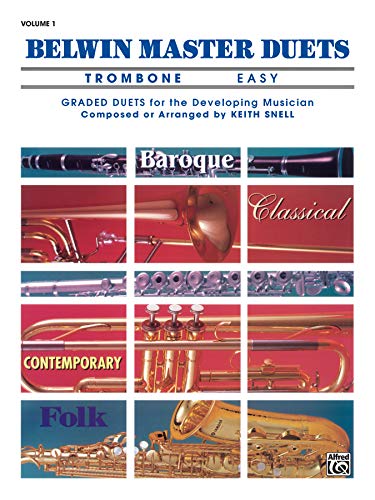 Stock image for Belwin Master Duets Trombone Easy, Vol. 1 for sale by BooksRun