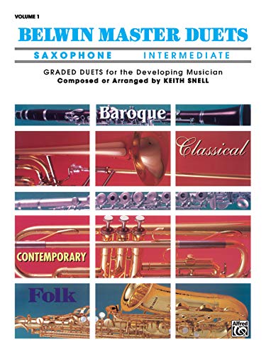 Stock image for Belwin Master Duets (Saxophone), Vol 1: Intermediate for sale by SecondSale