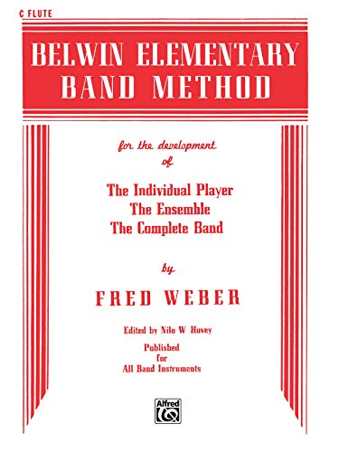 Beispielbild fr Belwin Elementary Band Method: C Flute zum Verkauf von Half Price Books Inc.