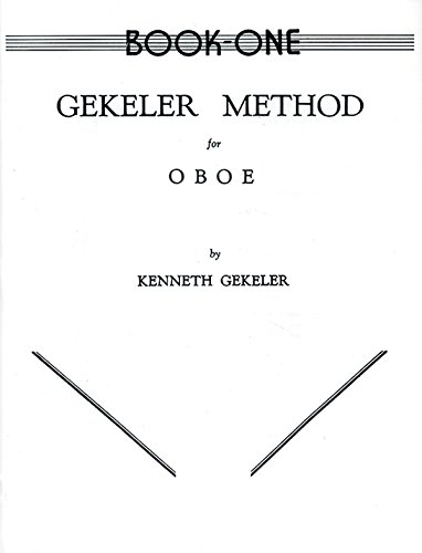 9780769222141: Gekeler Method for Oboe, Book I