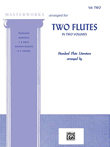 9780769223599: Masterworks for Two Flutes, Book II: 2