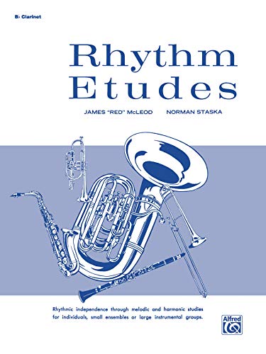 Imagen de archivo de Rhythm Etudes B-flat Clarinet a la venta por PlumCircle