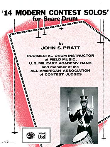 Beispielbild fr 14 Modern Contest Solos (Snare Drum) zum Verkauf von Blackwell's