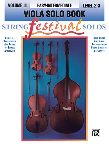 9780769230351: String Festival Solos, Vol 2: Viola Solo