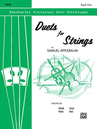 Beispielbild fr Duets for Strings, Book 1, Violin (Belwin Course for Strings) zum Verkauf von SecondSale