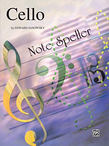 Cello Note Speller (9780769231471) by Janowsky, Edward