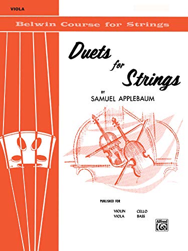 Beispielbild fr Duets for Strings, Bk 1: Viola (Belwin Course for Strings, Bk 1) zum Verkauf von PlumCircle