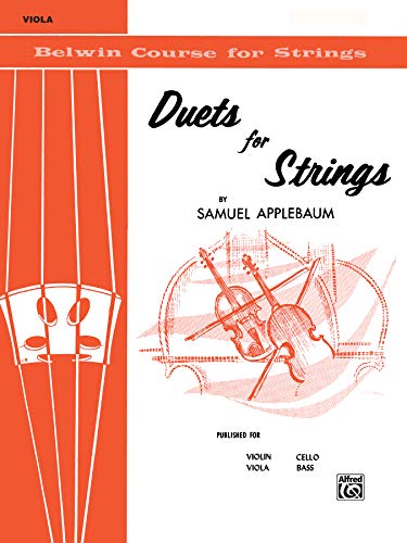 Duets for Strings, Bk 1: Viola (Belwin Course for Strings, Bk 1) (9780769231624) by Applebaum, Samuel