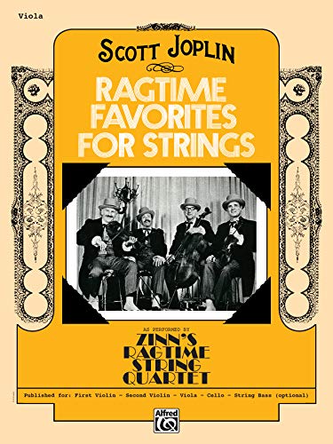 Ragtime Favorites for Strings: Viola (9780769231907) by [???]