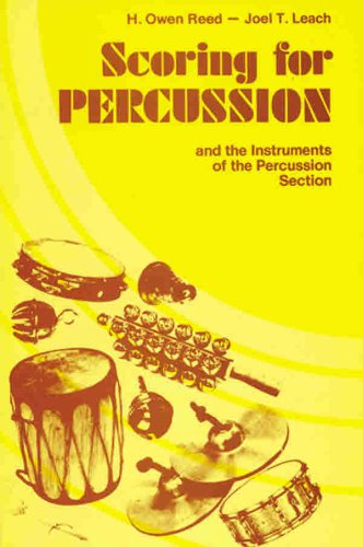 9780769234908: Scoring for Percussion
