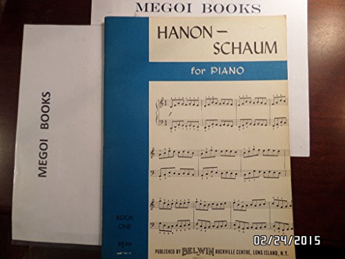 9780769235844: Hanon-Schaum for Piano Book 1