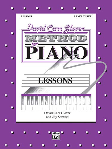 9780769236063: David Carr Glover Method for Piano Lessons Level 3