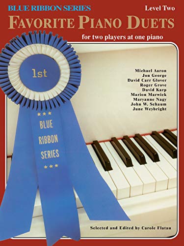 Imagen de archivo de Blue Ribbon Favorite Piano Duets, Vol 1: Level 2 (The Blue Ribbon Series, Vol 1) a la venta por Magers and Quinn Booksellers