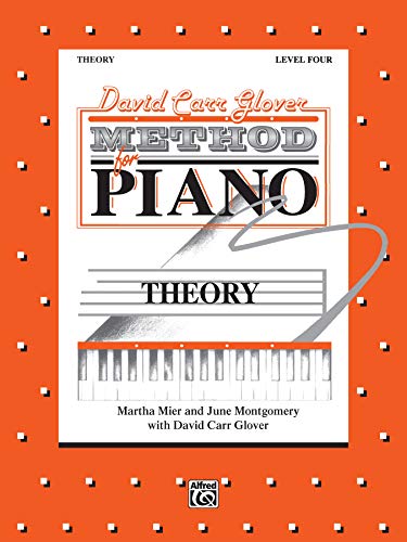 Imagen de archivo de David Carr Glover Method for Piano Theory: Level 4 a la venta por PlumCircle