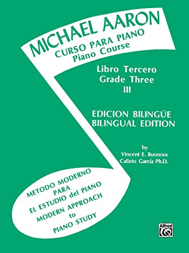 Stock image for Michael Aaron Piano Course (Curso Para Piano), Bk 3: Spanish, English Language Edition (Michael Aaron Piano Course, Bk 3) (Spanish Edition) for sale by PlumCircle