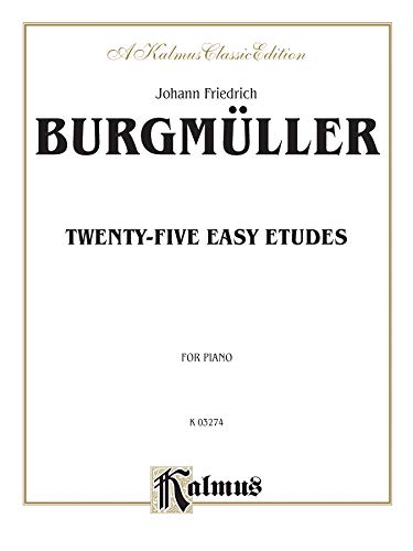 Imagen de archivo de Burgmueller Studies Op.100 (Kalmus Edition) a la venta por Magers and Quinn Booksellers