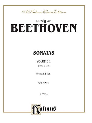 9780769240909: Sonatas (Urtext), Volume I: Nos.1-15
