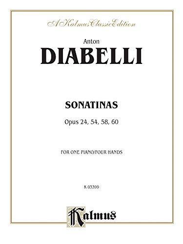 Stock image for Sonatinas, Op. 24, 54, 58, 60 (Kalmus Edition) for sale by Revaluation Books