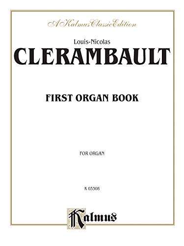 Beispielbild fr First Organ Book (Kalmus Edition) zum Verkauf von Magers and Quinn Booksellers