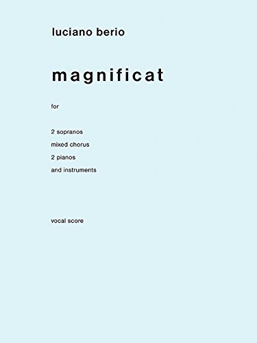 Stock image for Magnificat: Vocal Score for sale by Magers and Quinn Booksellers