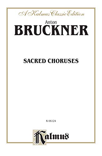 9780769244365: Sacred Choruses: SATB divisi (Latin Language Edition) (Kalmus Edition) (Latin Edition)