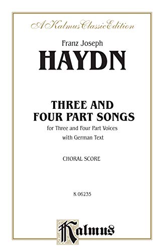 Three- and Four-Part Songs: Mixed Voices (German Language Edition) (Kalmus Edition) (German Edition) (9780769244778) by [???]