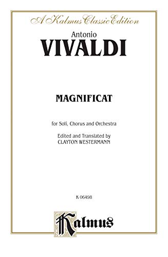 Stock image for Magnificat : SATB with SSATB Soli (Orch. ) (Latin, English Language Edition) for sale by Better World Books