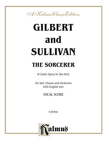 Beispielbild fr Sorcerer: English Language Edition, Vocal Score (Kalmus Edition) zum Verkauf von Robinson Street Books, IOBA
