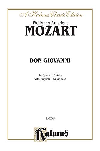 9780769246222: Don Giovanni, Kalmus Edition