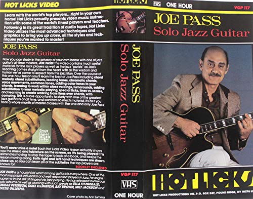 Joe Pass (Video (Boxed Set)) (Reh Videos) (9780769248561) by Pass, Joe