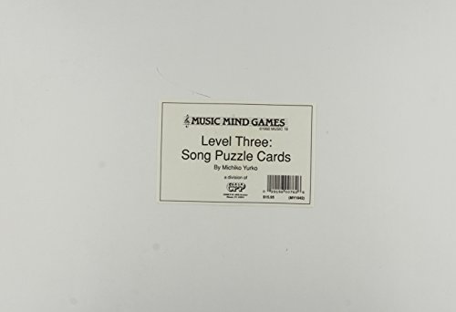 9780769253749: Music Mind Games: Song Puzzle Cards, Game Cards (Music Mind Games, Level 3)