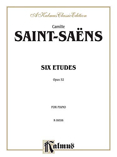 Beispielbild fr Six Etudes, Op. 52 (Kalmus Edition) zum Verkauf von Magers and Quinn Booksellers