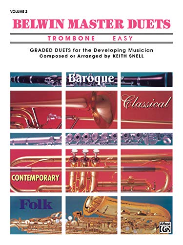 Stock image for Belwin Master Duets Trombone Easy, Vol. 2 for sale by Blue Vase Books
