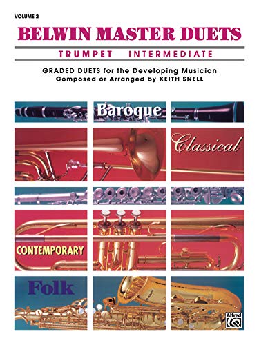 Stock image for Belwin Master Duets (Trumpet), Vol 2 Vol. 2 : Intermediate for sale by Better World Books