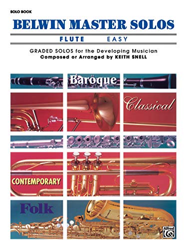 Stock image for Belwin Master Solos (Flute), Vol 1: Easy (Belwin Master Solos, Vol 1) for sale by Off The Shelf