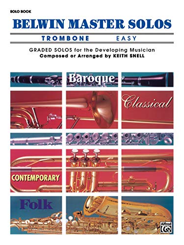 Stock image for Belwin Master Solos for Trombone, Easy: Vol 1 for sale by Revaluation Books