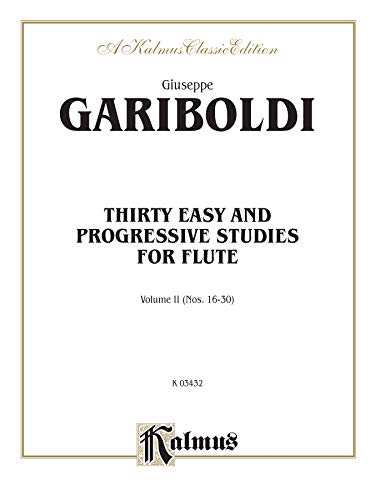 9780769257471: 30 Easy and Progressive Studies, Vol. II: Nos. 16-30: 2 (Kalmus Edition)