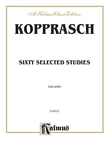 Beispielbild fr Kopprasch 60 Sel.Studies Horn H zum Verkauf von Blackwell's