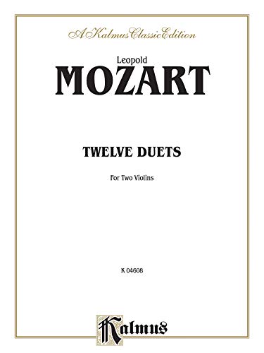 Imagen de archivo de Twelve Duets (A Kalmus Classic) a la venta por Magers and Quinn Booksellers