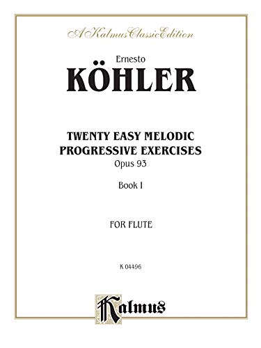 Imagen de archivo de Twenty Easy Melodic Progressive Exercises, Op. 93, Kalmus Edition: Vol 1 a la venta por Revaluation Books
