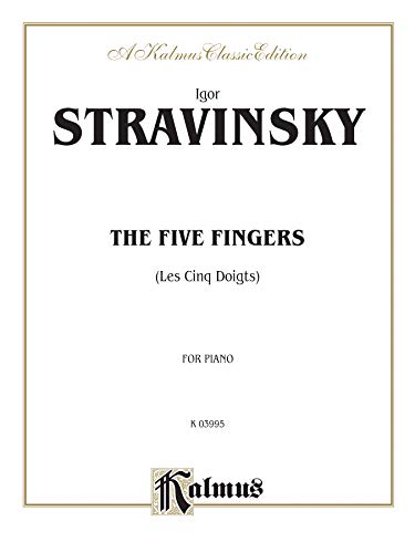 9780769258874: Stravinsky 5 Fingers Pa