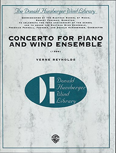 Concerto for Piano and Wind Ensemble (1996 (The Donald Hunsberger Wind Library) (9780769264974) by [???]