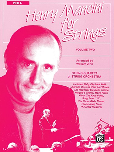Henry Mancini for Strings, Vol 2: Viola (9780769265377) by [???]