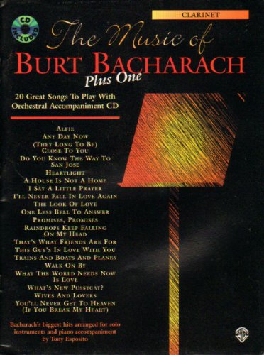 The Music of Burt Bacharach Plus One: Tenor Sax, Book & CD (9780769266589) by [???]